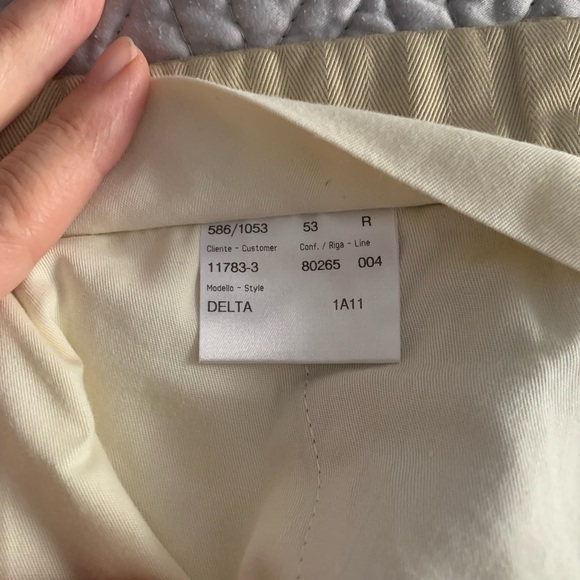 Men’s BRIONI Wool Beige Classic Pants - Picture 2 of 5